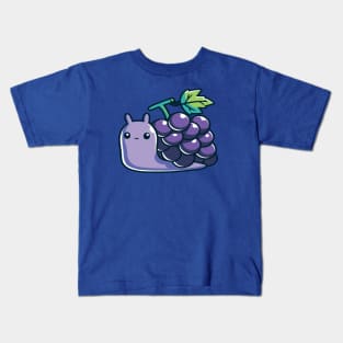 grape snail Kids T-Shirt